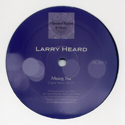 Larry Heard Missing You USED VINYL 12INCH 33 S RPM REISSUE REMASTERED