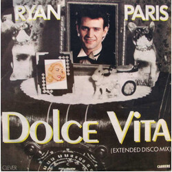 Ryan Paris Dolce Vita (Extended Disco Mix) USED VINYL 12INCH 45 RPM SINGLE STEREO