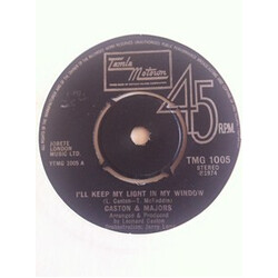 Caston & Majors I'll Keep My Light In My Window / Say You Love Me True USED VINYL 7INCH 45 RPM SINGLE STEREO