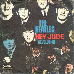 The Beatles Hey Jude / Revolution USED VINYL 7INCH 45 RPM SINGLE REISSUE REPRESS