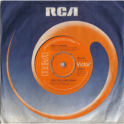 Dolly Parton Here You Come Again USED VINYL 7INCH 45 RPM SINGLE