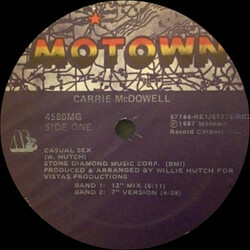 Carrie McDowell Casual Sex USED VINYL 12INCH