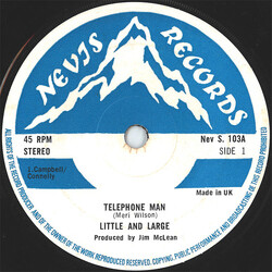 Little And Large Telephone Man USED VINYL 7INCH 45 RPM