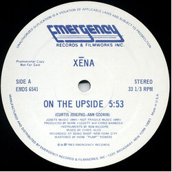 Xena On The Upside USED VINYL 12INCH 33 S RPM PROMO