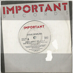 Steve Sparling Mercy Mercy Me/God Is Love USED VINYL 7INCH 45 RPM