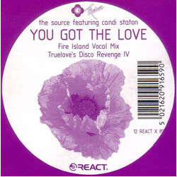 The Source You Got The Love (The Remixes) USED VINYL 12INCH 33 S RPM
