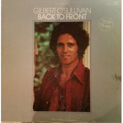 Gilbert O'Sullivan Back To Front Vinyl LP USED