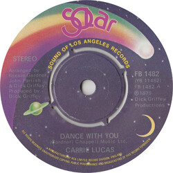 Carrie Lucas Dance With You USED VINYL 7INCH 45 RPM STEREO
