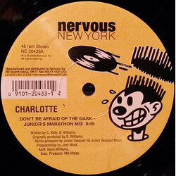Charlotte Don't Be Afraid Of The Dark USED VINYL 12INCH 45 RPM