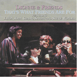 Dionne & Friends / Elton John / Gladys Knight / Stevie Wonder That's What Friends Are For USED VINYL 7INCH 45 RPM SINGLE STEREO