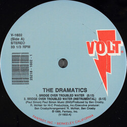 The Dramatics Bridge Over Troubled Water / Please Say You'll Be Mine USED VINYL 12INCH 33 S RPM
