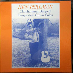 Ken Perlman Clawhammer Banjo & Fingerstyle Guitar Solos Vinyl LP USED