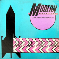 Modern Rocketry Cuba Libre / Homosexuality USED VINYL 12INCH 45 RPM