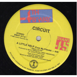 Circuit (7) A Little Help (From My Friends) USED VINYL 12INCH 45 RPM