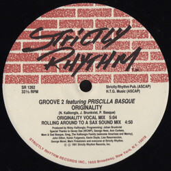 Groove 2 / Priscilla Basque Originality / Attraction USED VINYL 12INCH 33 S RPM