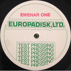 Emenar One Listen For The Rhythm USED VINYL 12INCH 33 S RPM TEST PRESSING