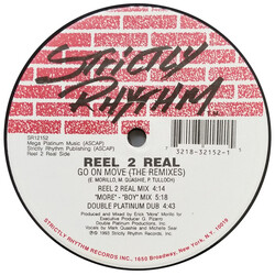 Reel 2 Real Go On Move (The Remixes) USED VINYL 12INCH 33 S RPM