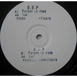 D.O.P. Future Le Funk / Take Me USED VINYL 12INCH 45 RPM WHITE LABEL