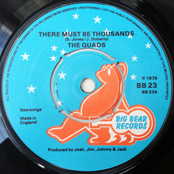 The Quads (2) There Must Be Thousands USED VINYL 7INCH 45 RPM SINGLE