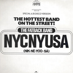 The Fatback Band NYCNYUSA USED VINYL 12INCH PROMO