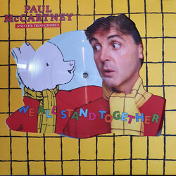 Paul McCartney / The Frog Chorus We All Stand Together USED VINYL 7INCH 45 RPM SHAPE SINGLE LIMITED EDITION PICTURE DISC REISSUE REMASTERED