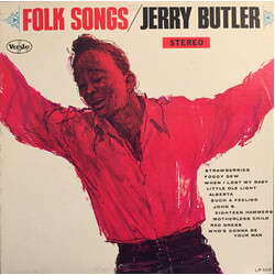 Jerry Butler Folk Songs Vinyl LP USED