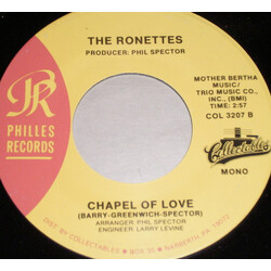 The Ronettes Do I Love You? / Chapel Of Love USED VINYL 7INCH 45 RPM SINGLE REISSUE MONO