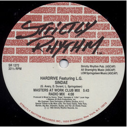 Hardrive / LG Sindae USED VINYL 12INCH 33 S RPM