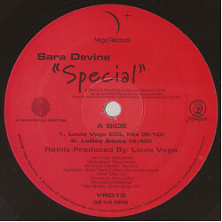Sara Devine Special USED VINYL 12INCH 33 S RPM