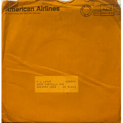 American Airlines A Message From Bob Crandall USED VINYL 7INCH 33 S RPM PROMO