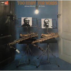 James Moody / Al Cohn Too Heavy For Words Vinyl LP USED