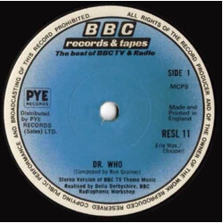 BBC Radiophonic Workshop Doctor Who USED VINYL 7INCH 45 RPM SINGLE REPRESS STEREO
