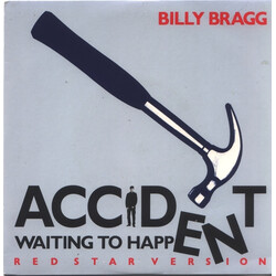 Billy Bragg Accident Waiting To Happen (Red Star Version) USED VINYL 7INCH EP