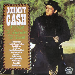 Johnny Cash I Forgot To Remember To Forget Vinyl LP USED