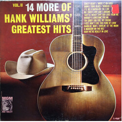 Hank Williams 14 More Of Hank Williams' Greatest Hits Vol. II Vinyl LP USED