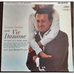 Vic Damone Linger Awhile Vinyl LP USED