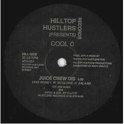 Cool C Juice Crew Dis USED VINYL 12INCH 33 S RPM