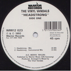 Vinyl Vandals (2) Headstrong USED VINYL 12INCH 45 RPM