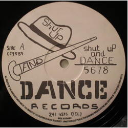 Shut Up & Dance 5 6 7 8 USED VINYL 12INCH 45 RPM