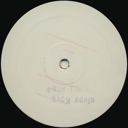 Run Tings Back Again USED VINYL 12INCH WHITE LABEL 45 RPM