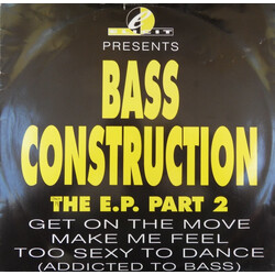 Bass Construction The E.P. Part 2 USED VINYL 12INCH EP 45 RPM