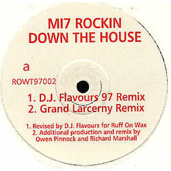 MI 7 Rockin Down The House USED VINYL 12INCH 33 S RPM