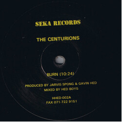The Centurions Burn USED VINYL 12INCH 33 S RPM