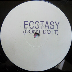 Jolly Roger Ecstasy (Don't Do It) USED VINYL 12INCH 45 RPM WHITE LABEL