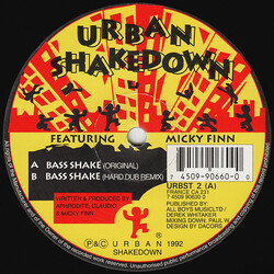 Urban Shakedown Bass Shake USED VINYL 12INCH 45 RPM