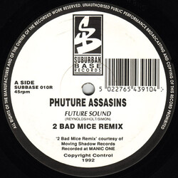 Phuture Assassins Future Sound (Two Bad Mice Remix) USED VINYL 12INCH 45 RPM