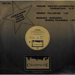 Harlow (2) / Spargo / Pino Massara Take Off / You And Me / Margarita USED VINYL 12INCH 45 RPM