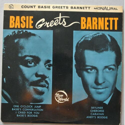 Count Basie / Charlie Barnet Basie Greets Barnett Vinyl LP USED
