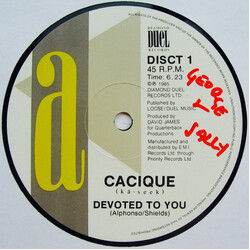 Cacique Devoted To You USED VINYL 12INCH 45 RPM