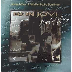 Bon Jovi Bed Of Roses USED VINYL 12INCH 45 RPM LIMITED EDITION